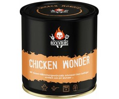 Trek N Eat ROCK N RUBS Galutinis prieskonių mišinys - Chicken Wonder 150 g MHD 03/28