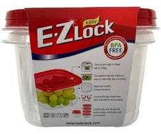 Locknlock Food bowl set 2pcs E.Z Lock 970ml / square