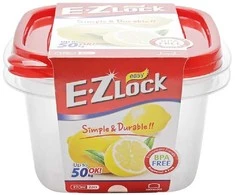 Locknlock Food bowl set 2pcs E.Z Lock 970ml / square