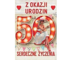 Trend Gimtadienio kortelė didelė 50 TDF25