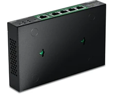 Šakotuvas Carruzzo Trendnet TPE-B541 tinklo komutatorius Valdomas Gigabit Ethernet (10/100/1000) Maitinimas per Eternetą (PoE) Juoda