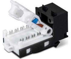 Šakotuvas TRENDnet TRENDnet TC-K25C6BK Cat.6 RJ-45 Keystone, 25 vnt. juoda, juoda