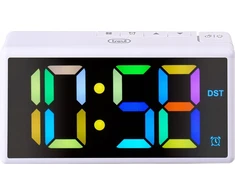 Trevi Laikrodis-budzik Trevi EC88601 rgb baltas