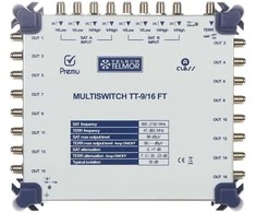Triax MULTISWITCH TT-9/16-FT-PREMU 9 ĮVESTYS / 16 IŠĖJIMŲ PREMU TELMOR