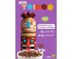 Triboo EKOLOGIŠKI dribsniai pusryčiams, musli batonėliai, kakava be cukraus, 300g