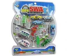 Trifox Automobilių + ženklų rinkinys 8 vnt.