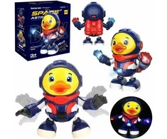 Trifox Baterijomis maitinamas šokantis astronautas antis