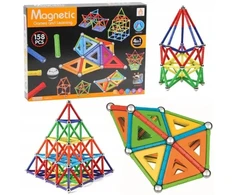 „Trifox“ magnetiniai kaladėlės, 158 vnt., A-1030 78968