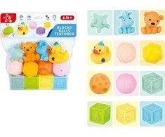 Trifox Soft sensoriniai blokeliai 12 vnt