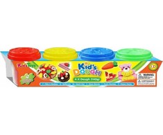 Trifox plastilinas 4 spalvų 140 g CHT2447308 85094