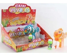 „Trifox“ BATERIJA MAITINAMA BUBBLE GUN FISH