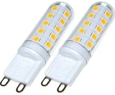 Trio G9 LED lempa, 3000 K, 300 lm, pakuotėje 2, reguliuojamas