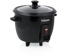 Tristar Rice cooker | RK-6141 | 300 W | 0.6 L | Number of programs 1 | Juodas
