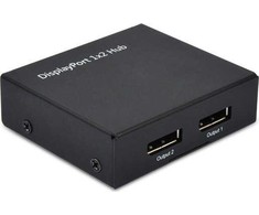 Triton AV signalo perdavimo sistema VALUE DisplayPort vaizdo skirstytuvas su šakotuvo funkcija, 2 kanalai
