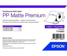 „Triton Epson 7113427“ spausdinamos etiketės, baltos lipnios spausdinimo etiketės