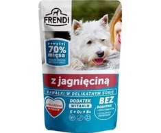 FRENDI Pieces in a delicate sauce su ėriena - Wet dog food - 100 g