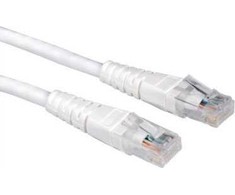 Triton UTP Komutacinis kabelis, Cat 6 (E klasė), baltas, 10 m