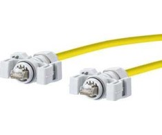 Triton METZ CONNECT E-DAT pramoninis jungiamasis kabelis V6, IP67 - IP67, 1 m