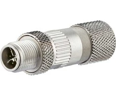 Triton METZ CONNECT E-DAT M12 X kodavimo jungtis su lauko laidų prijungimo galimybe
