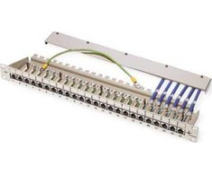Triton Komutacinė panelė 19 MPP16, 1HE, kat. 6A (EA klasė) (ISO/IEC), 16 prievadų