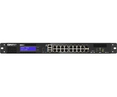 Šakotuvas Triton QNAP QGD-1600 valdomas gigabito eterneto (10/100/1000) 1U juodas, pilkas jungiklis