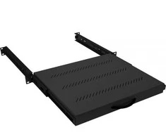 Triton RAB-UP-X30-A1 19" Fachboden 1HE ausziehbar, 350mm, 30kg, juodas
