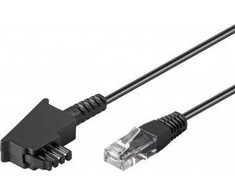 Goobay Triton TAE-F DSL/VDSL kabelis - Kabelio ilgis 1 m