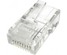 Triton Modulinis kištukas WM8p8c (RJ-45), kat. 5e, apvaliam kabeliui, kietas 100 vnt.