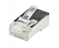 Triton Wtyk modularny WM8p8c (RJ-45), kat.6A, na przewód apvalus, drut, ekranowane