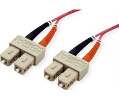 Efb Elektronik Triton Aukštos kokybės šviesolaidinis kabelis dupl. 50/125 OM4 SC/SC, 3 m