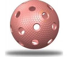 Trix Kamuolys Piłeczka do Unihokeja Floorball Snakeskin IFF Różowa 72 mm 1szt