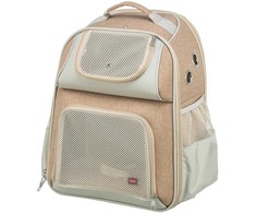 Trixie 28831, Soft pet carrier, Backpack pet carrier, Dog, 7kg, Top &amp; front load, rusvai gelsvas