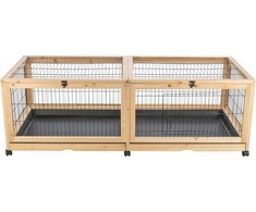Trixie 62487, Farm, Guinea pig, Rabit, Wood, Metal, Wood, 1500 mm, 600 mm