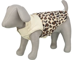 Trixie Ajou, płaszcz, šuniui, kreminė/leopard, S, 36 cm (TX-680296)