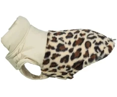 Trixie Ajou, płaszcz, šuniui, kreminė/leopard, S, 33 cm (TX-680295)