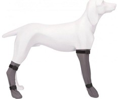 TRIXIE Apsauginė kojinė, silikonas, S: 6 cm/30 cm, pilka