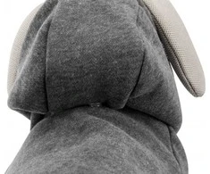 Trixie BE NORDIC Flensburg hoodie, S: 40 cm, pilka