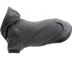 Trixie BE NORDIC Flensburg hoodie, S: 40 cm, pilka
