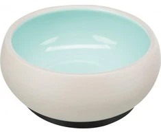 Trixie Bowl, katėms, keramikos, 1 l / O 17 cm, su gumos pagrindu, įvairių spalvų