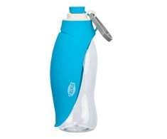 Trixie Buteliukas su dubenėliu, šunims, spalvų mišinys, 0,55 l, plastikas/silikonas