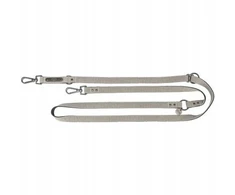 Trixie CityStyle smycz V, šuniui, medvilnė, šviesiai pilkas, M–L: 2.00 m/20 mm