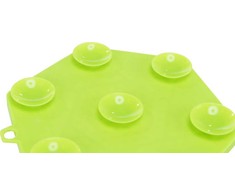 TRIXIE Lick'n'Snack Laižymo lėkštė su siurbtukais, silikonas, 17 cm, žalia (pak.3)