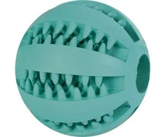 TRIXIE Denta Fun kamuolys, mėtinis, natūrali guma, ø 6 cm