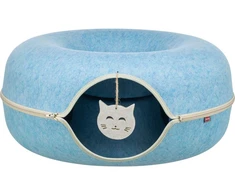 Trixie Donut, žaislas, katei, mėlyna, filc, o 60 cm