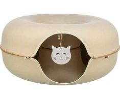 Trixie Donut, žaislas, katei, smėlio spalva, filc, o 60 cm