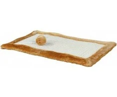 TRIXIE Draskyklė kilimėlis, sizalis-pliušas, 55x35 cm, natural-ruda
