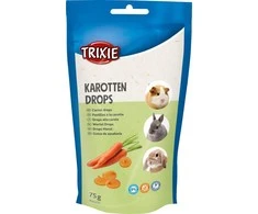 Trixie Morkų lašeliai triušiams ir smukliems graužikams, 75g