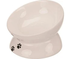 Trixie Keraminis kačių dubenėlis, 0,25 l / 13 cm, baltas