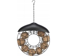 Trixie Fat Ball Feeder, Hanging, Juodas, Metal, 240 mm, 80 mm