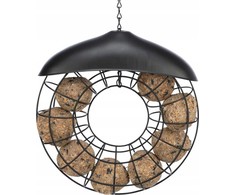 Trixie Fat Ball Feeder, Hanging, Juodas, Metal, 240 mm, 80 mm